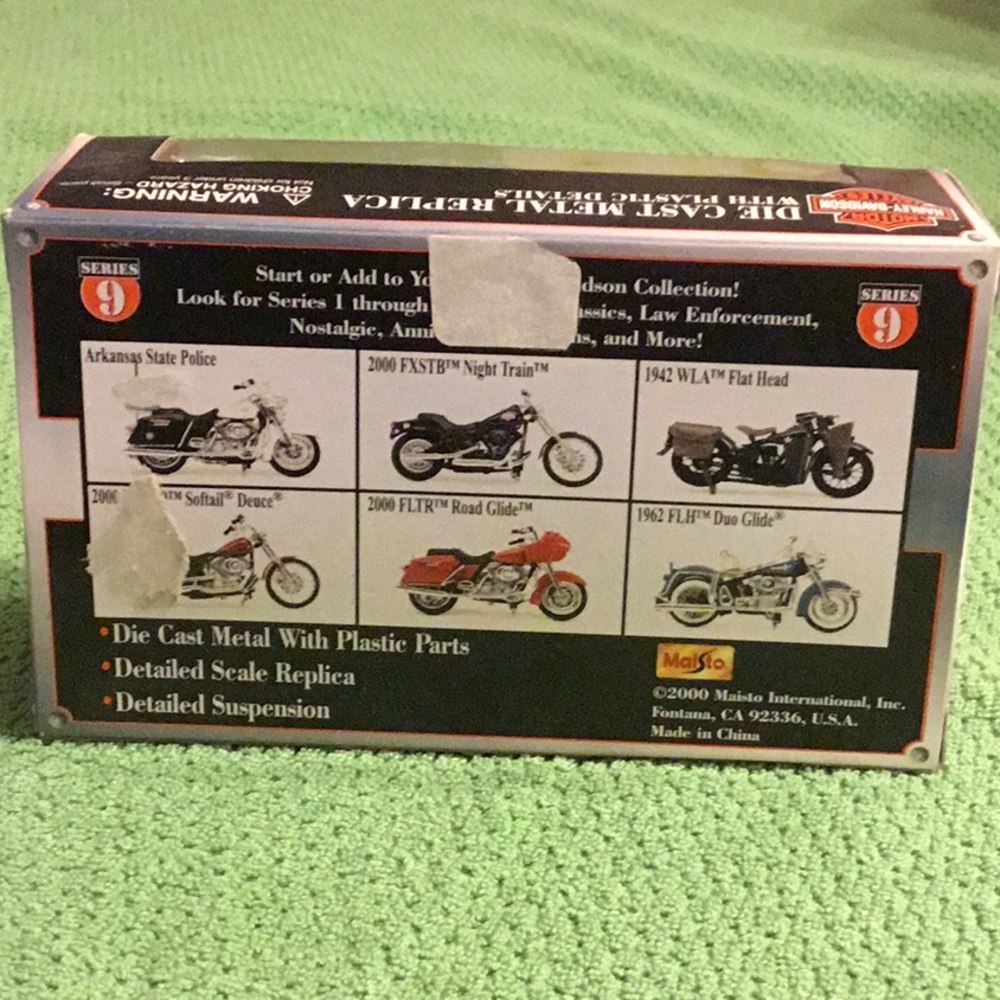 NIB Vintage Harley-Davidson Die Cast Metal Replica - Picture 2 of 3